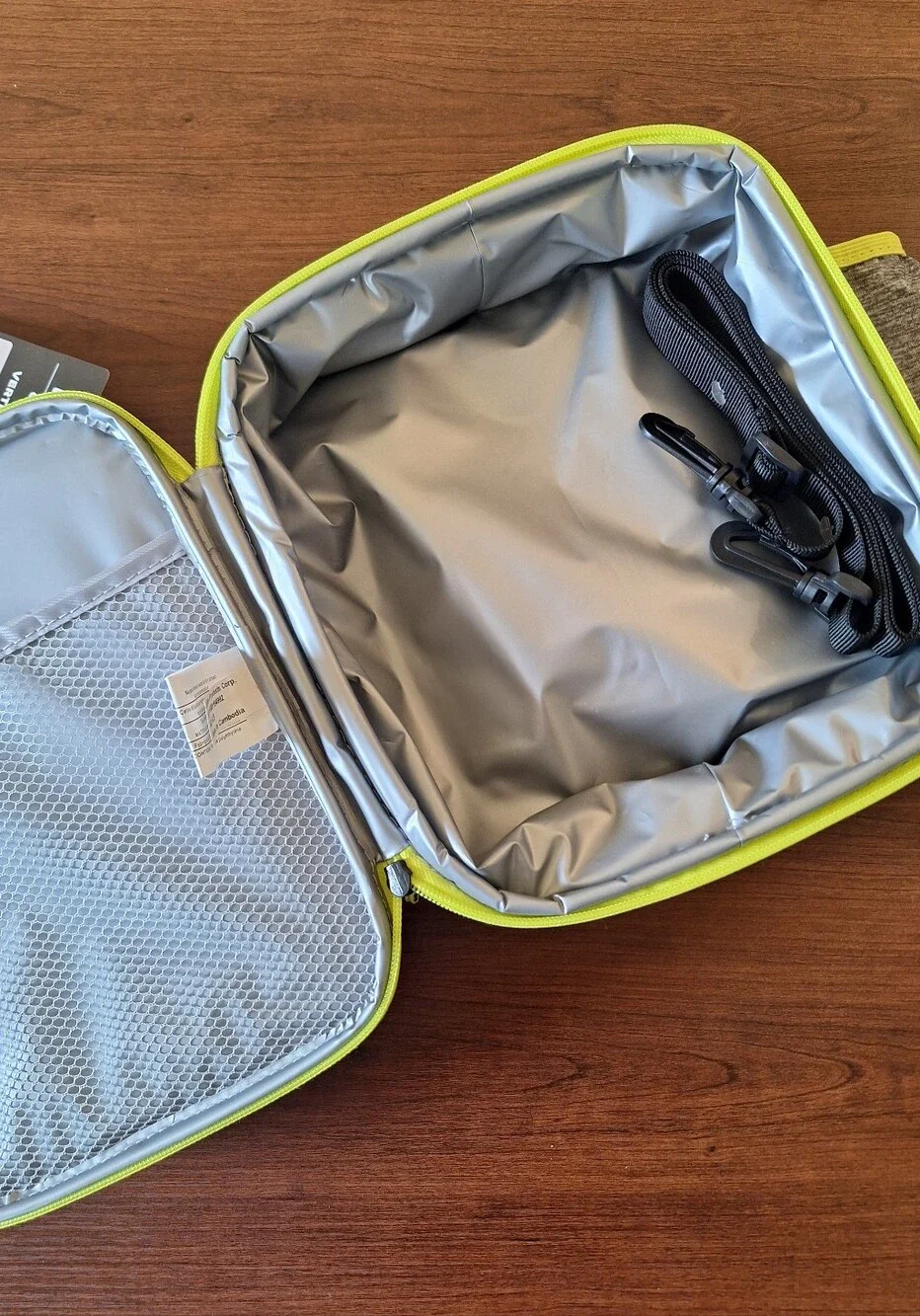 Igloo Gray and Yellow Vertical Cooler Lunch Bag